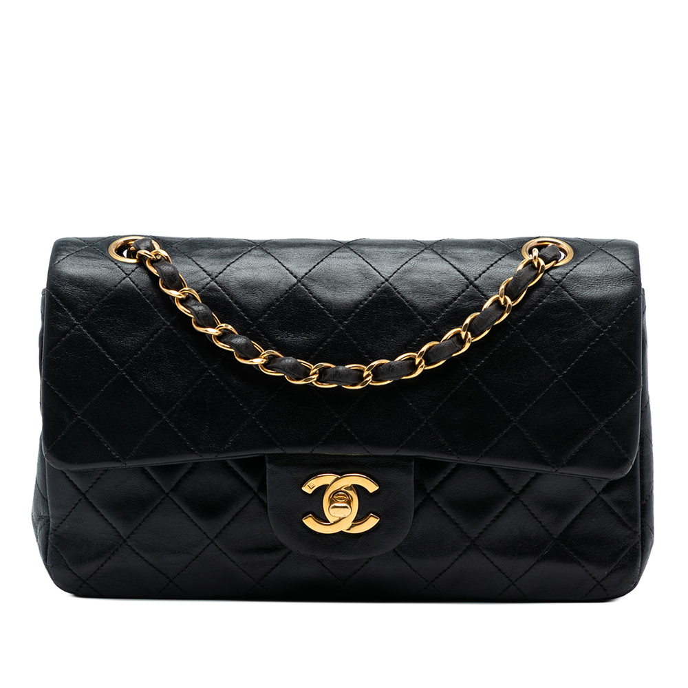 Pre-Loved Chanel Small Classic Lambskin Double Flap